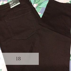 Maroon High-Rise Skinny Jeans 👖